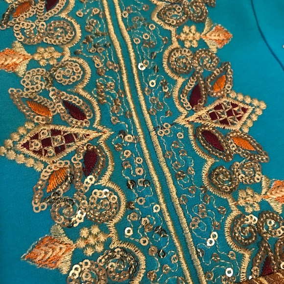 Halloween Indian Princess Costume Disney Aladdin - Picture 9 of 9